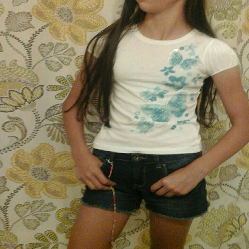 Chic butterfly shirt